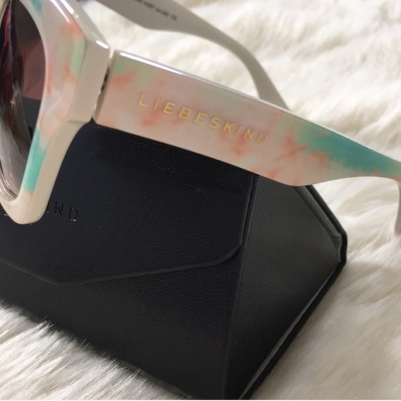 Liebeskind Berlin Square Aviator Sunglasses main image 4